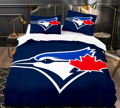Toronto Baseball Team Duvet Cover Bedding Set