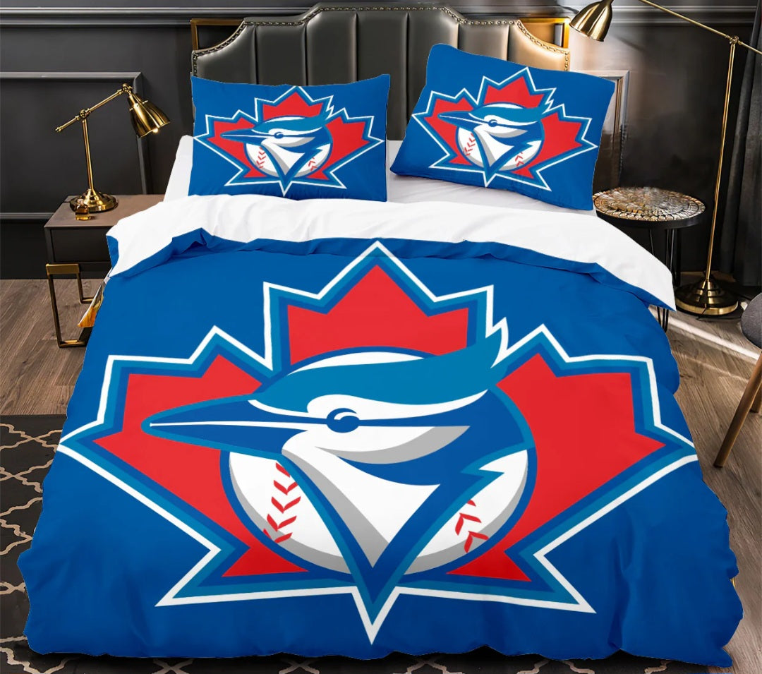 Toronto Baseball Team Duvet Cover Bedding Set
