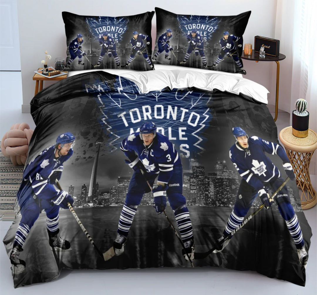 Ensemble de literie Toronto Hockey Team Duvet Cover