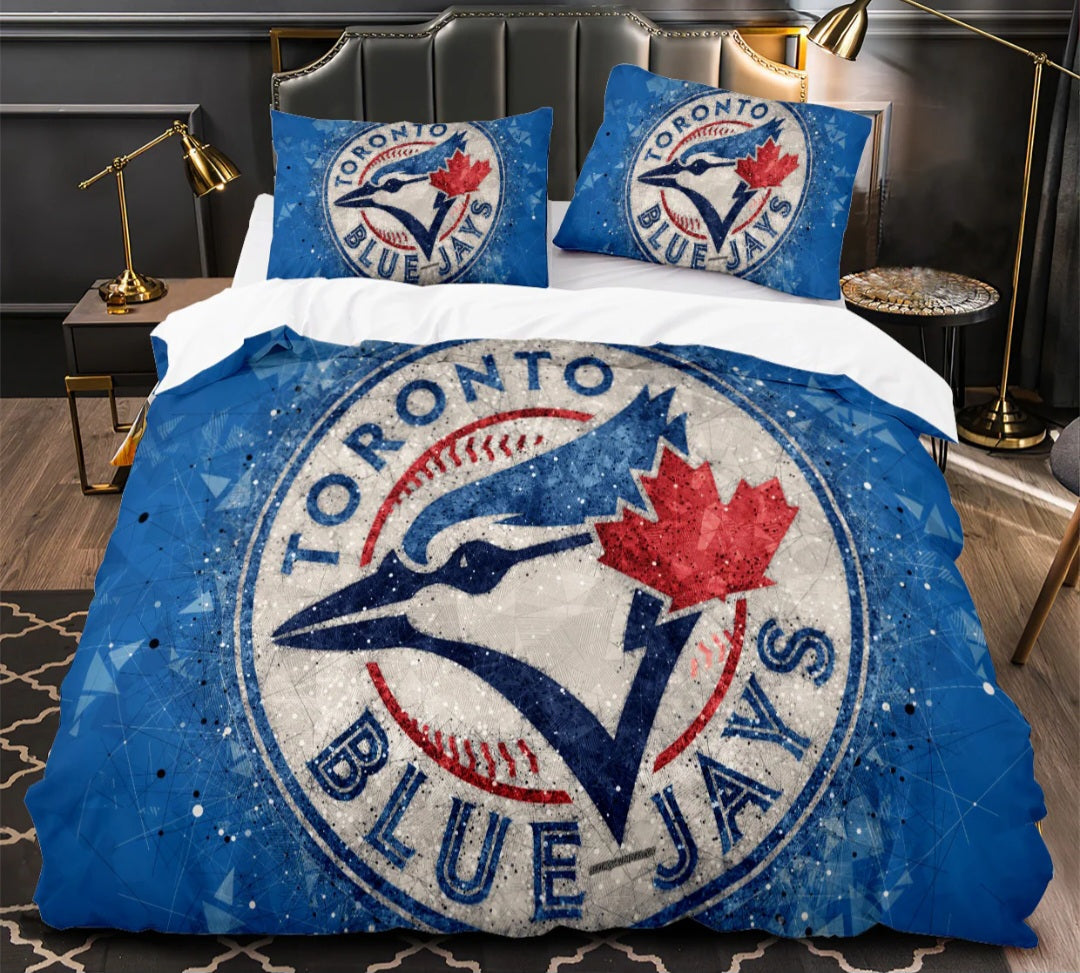 Toronto Baseball Team Duvet Cover Bedding Set