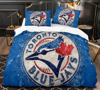 Toronto Baseball Team Duvet Cover Bedding Set
