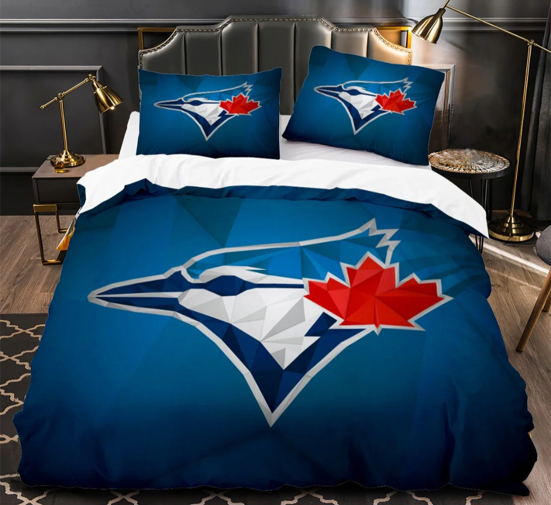 Toronto Baseball Team Duvet Cover Bedding Set