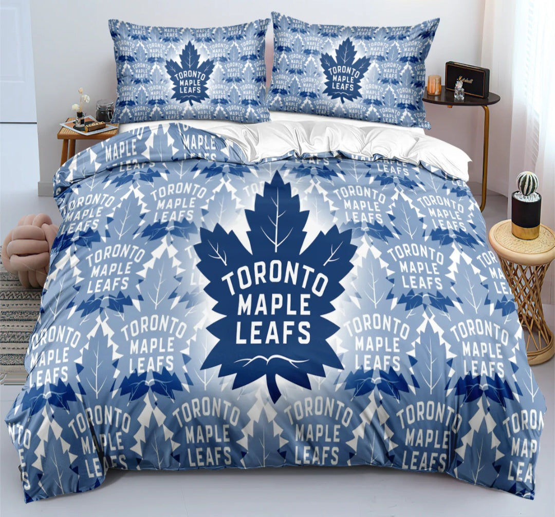 Ensemble de literie Toronto Hockey Team Duvet Cover