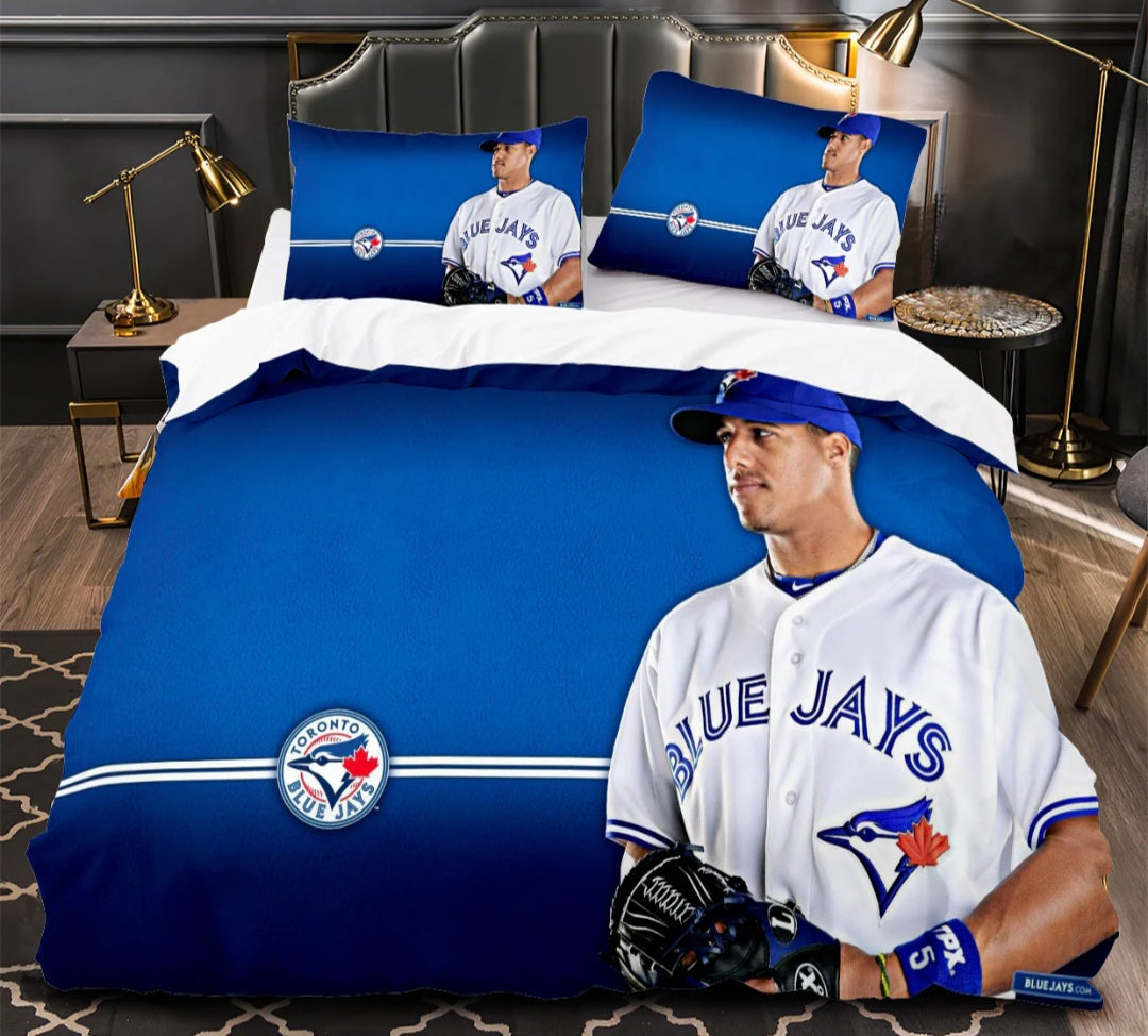 Toronto Baseball Team Duvet Cover Bedding Set