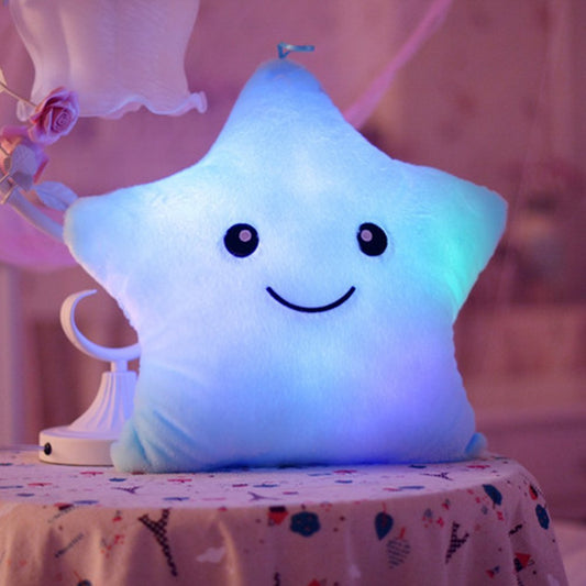 Luminous star cushion