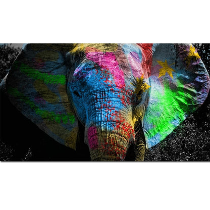 Art mural Graffiti Elephant