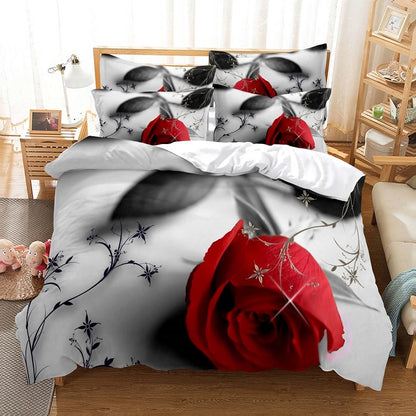 Ensemble de lit avec Roses
