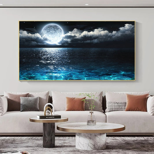 Art mural canvas Moon Night