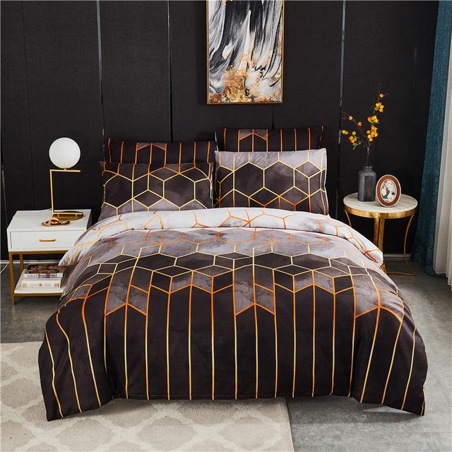 Geometric IV bed set
