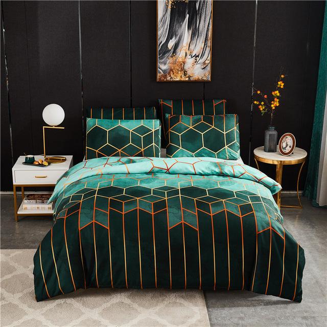 Geometric IV bed set