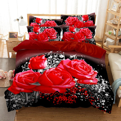 Ensemble de lit avec Roses