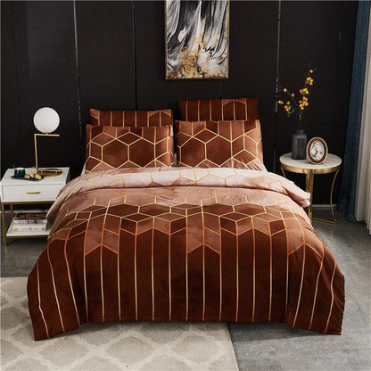 Geometric IV bed set