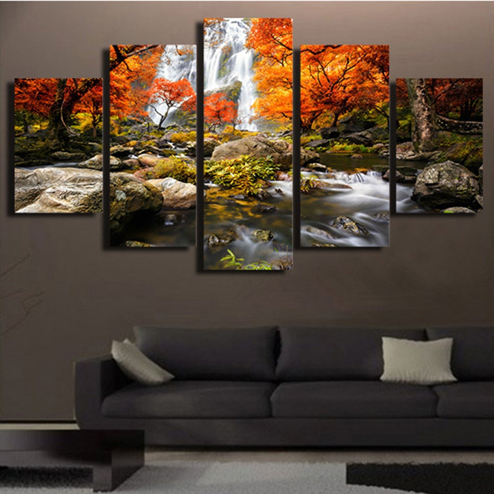Water View Canvas Wall Art