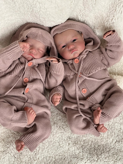 Reborn Twins Ultra Realistic 49cm