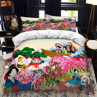 Japanese Style Bed Set