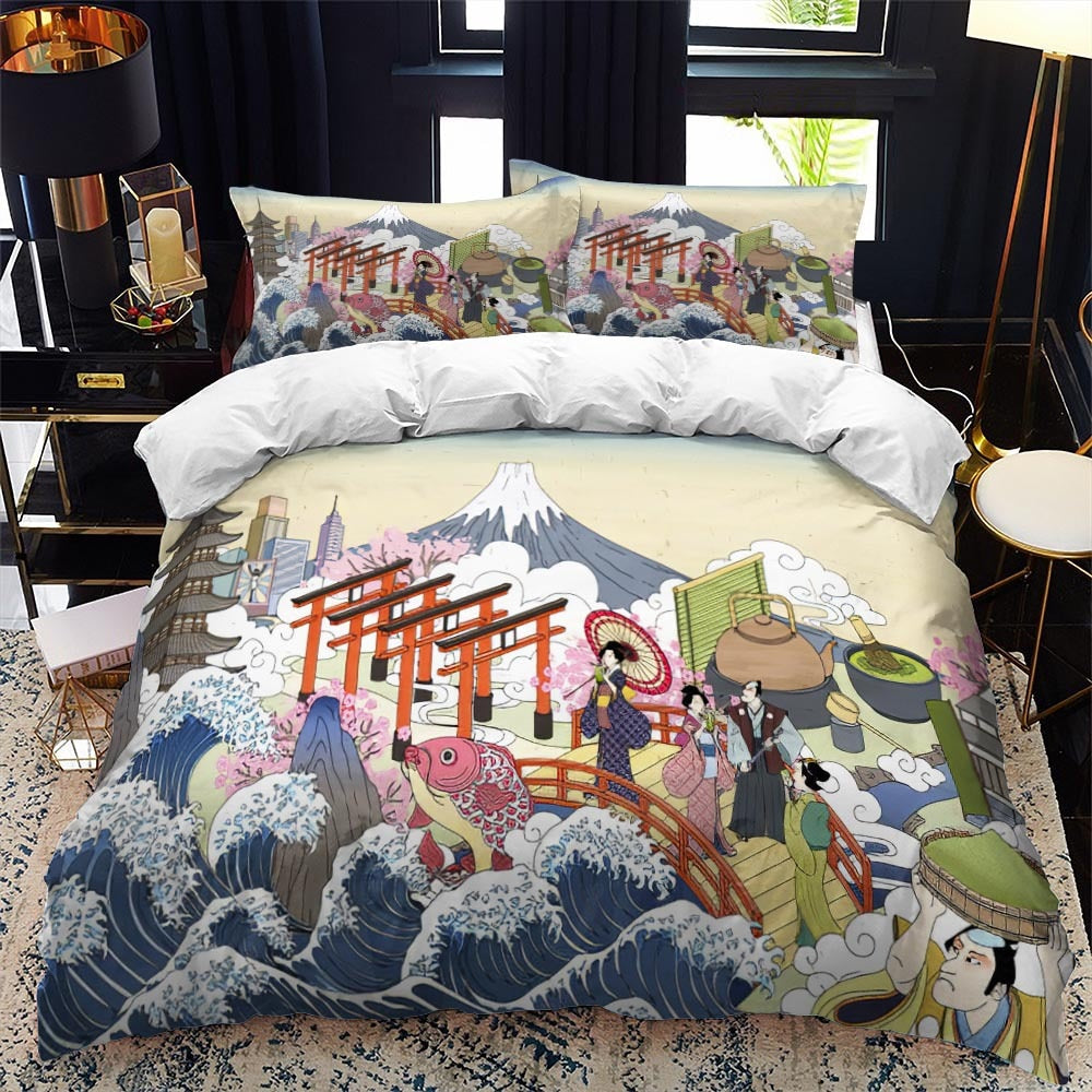 Japanese Style Bed Set
