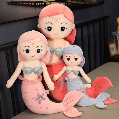 Mermaid rag doll / several sizes