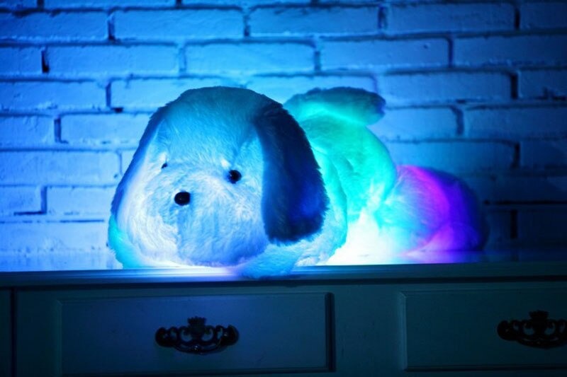 LED dog plush