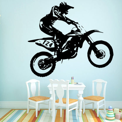 Motocross wall sticker / 8 designs