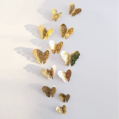 3D Butterfly Wall Sticker / 12pcs