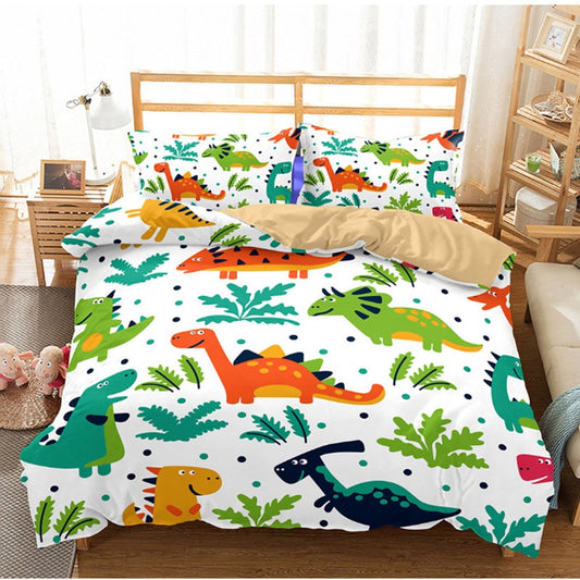 Dinosaur bed set