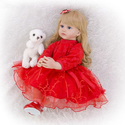 Blonde princess Mathilde 60 cm