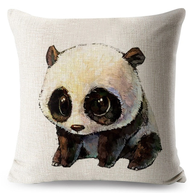 Housse de coussin Cute Panda
