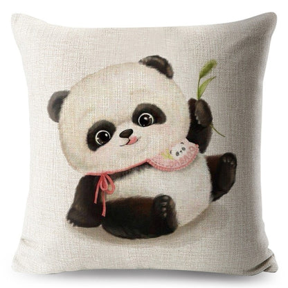 Housse de coussin Cute Panda
