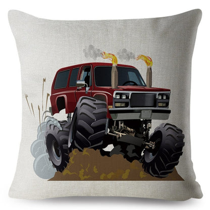 Monster Truck cushion cover