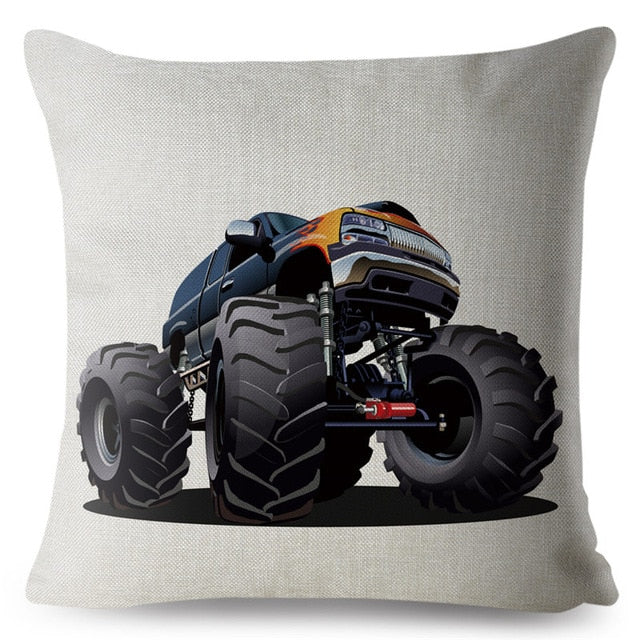 Monster Truck cushion cover