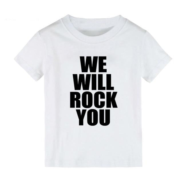 T Shirt We Will Rock You