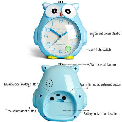 Owl morning alarm clock