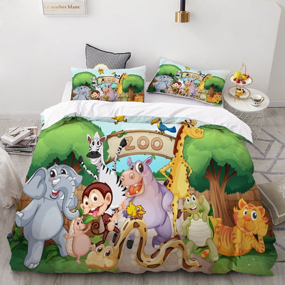 Cartoon bed set