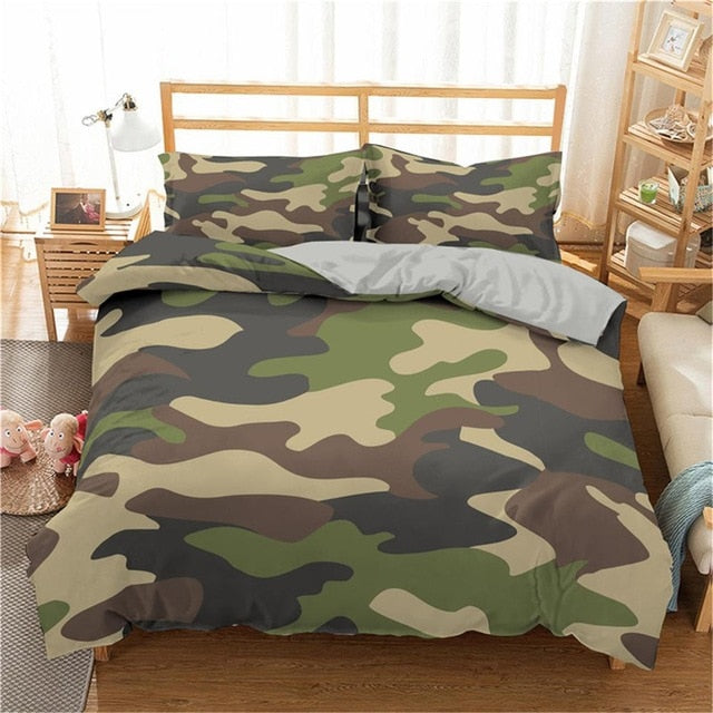 Camouflage bedding / 6 colors