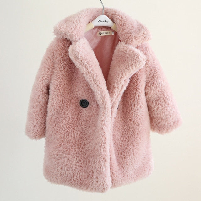 Fur-style coat