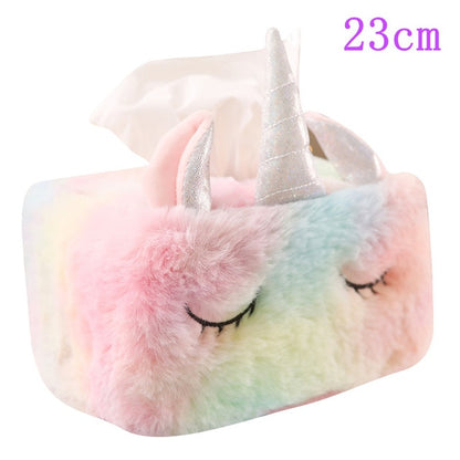 Unicorn tissue box