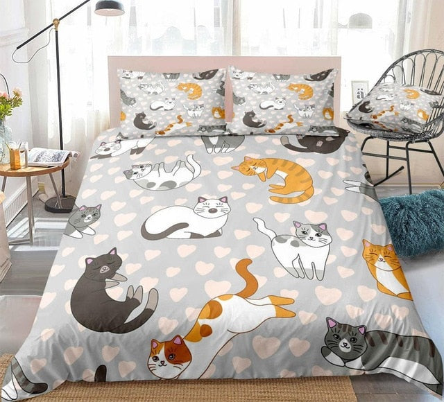 Cat bedding set 1