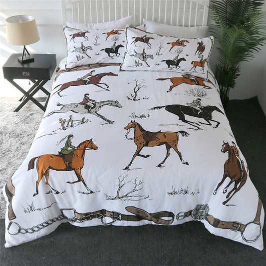 Bedding with horses / 5 models