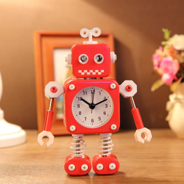 Robot morning alarm clock