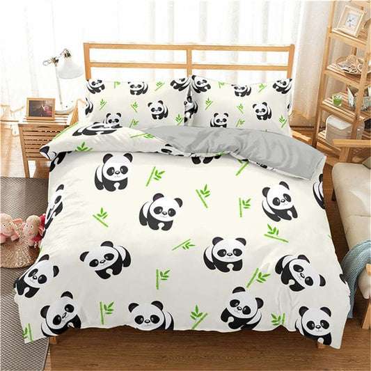 Panda bed set