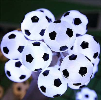 Soccer LED garland
