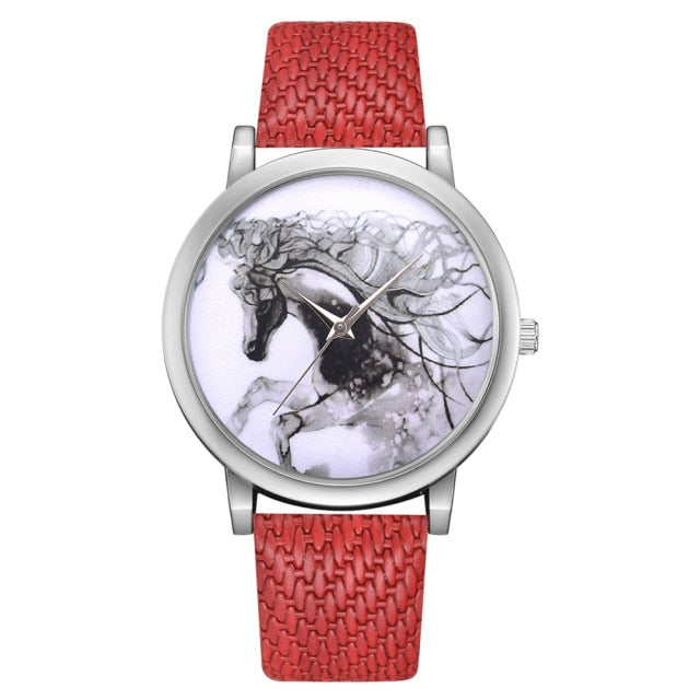 Quartz Horse Watch