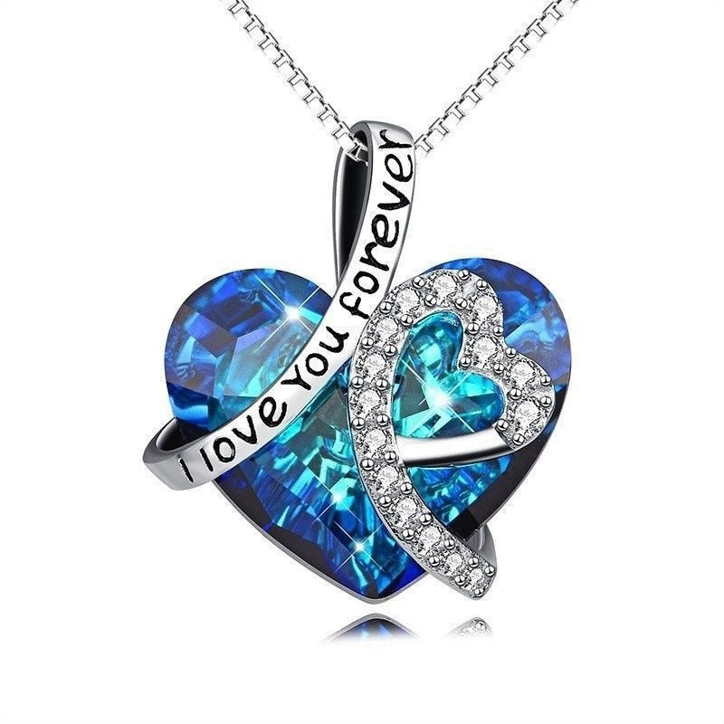Chain and pendant ''Love you forever''