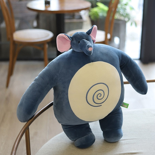 Plush with small head