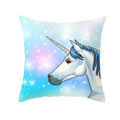 Unicorn cushion cover