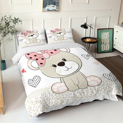 Teddy Bear Bed Set