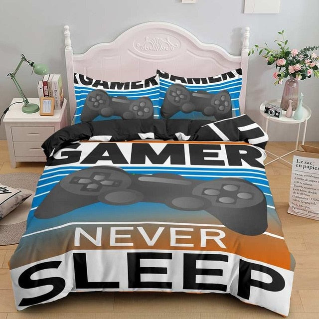 3D gaming bedding