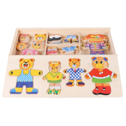 Wooden puzzle Bear