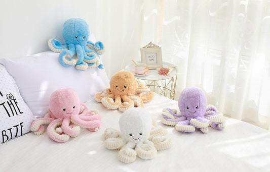 Octopus plush / several sizes