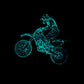 Lampe LED Motocross 3D